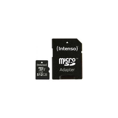 MEMORY MICRO SDXC 512GB UHS-I/W/ADAPTER 3423493 INTENSO