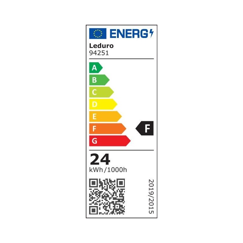 Lamp|LEDURO|Power consumption 24 Watts|Luminous flux 2000 Lumen|4000 K|220-240V|Beam angle 120 degrees|94251