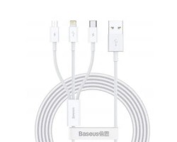 CABLE USB TO 3IN1 1.5M/WHITE CAMLTYS-02 BASEUS