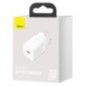 MOBILE CHARGER WALL 25W/WHITE CCSP020102 BASEUS