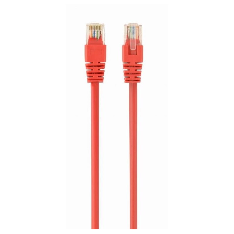 PATCH CABLE CAT5E UTP 0.25M/RED PP12-0.25M/R GEMBIRD