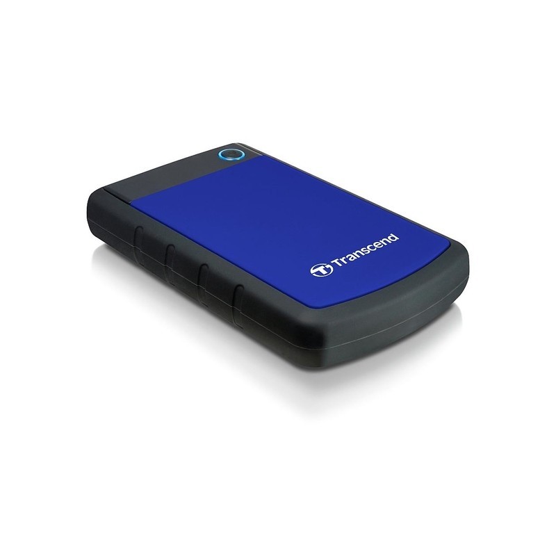 External HDD|TRANSCEND|StoreJet|1TB|USB 3.0|Colour Blue|TS1TSJ25H3B