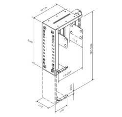 PC ACC DESK MOUNT 30KG/CPU-D100BLACK NEOMOUNTS