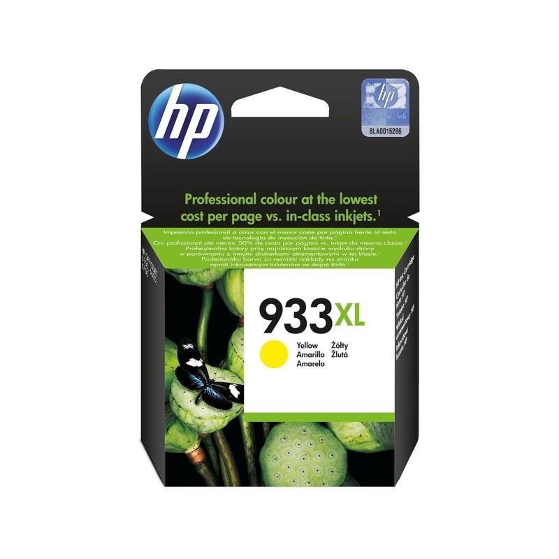 INK CARTRIDGE YELLOW NO.933XL/8.5ML CN056AE HP