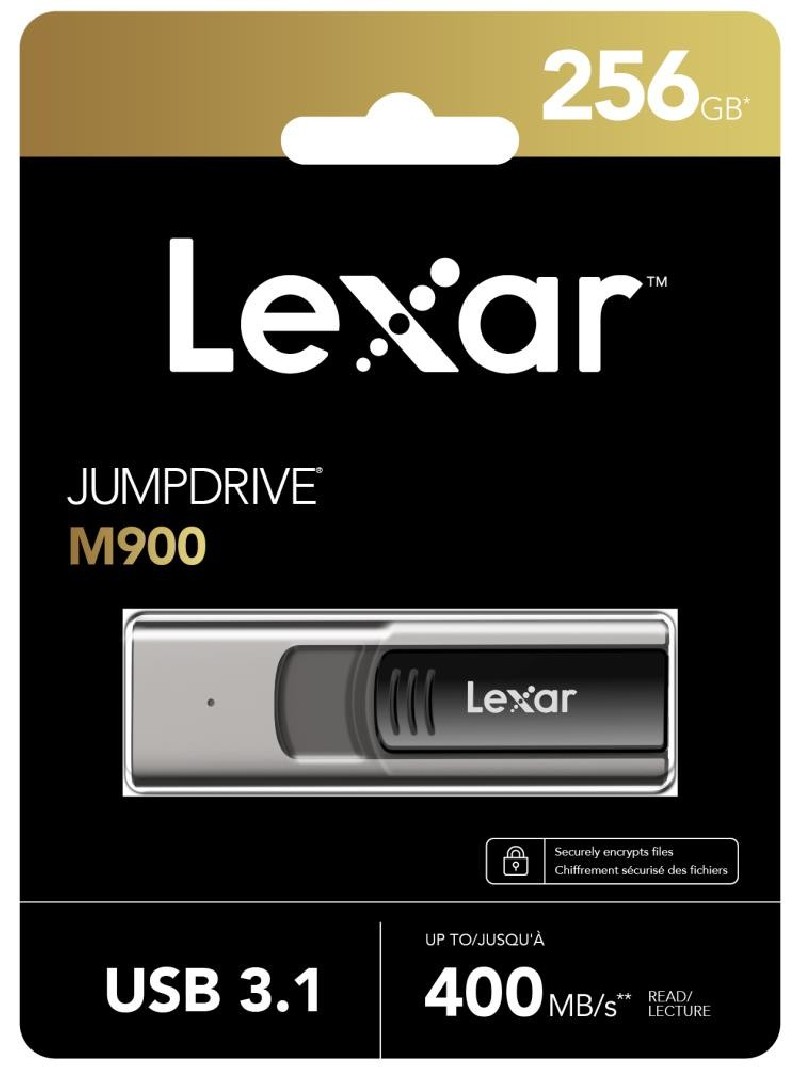 MEMORY DRIVE FLASH USB3.1/256GB LJDM900256G-BNQNG LEXAR