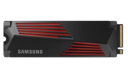 SSD|SAMSUNG|990 PRO with Heatsink|1TB|M.2|PCIE|NVMe|MLC|Write speed 6900 MBytes/sec|Read speed 7450 MBytes/sec|2.3mm|TBW 600 TB|