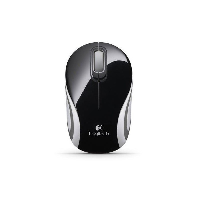 MOUSE USB OPTICAL WRL M187/BLACK 910-002731 LOGITECH