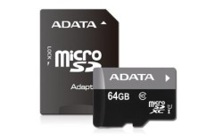 MEMORY MICRO SDXC 64GB CLASS10/W/AD AUSDX64GUICL10-RA1 ADATA