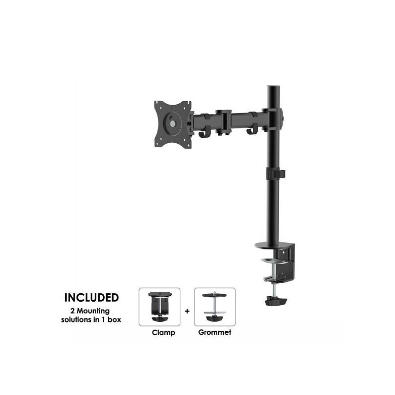 MONITOR ACC DESK MOUNT/10-30" NM-D135BLACK NEOMOUNTS