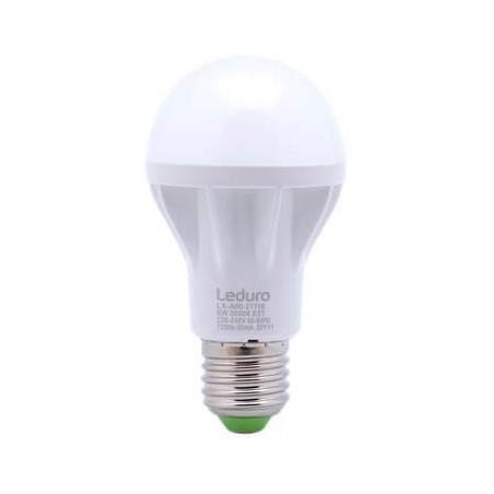 Light Bulb|LEDURO|Power consumption 6 Watts|Luminous flux 720 Lumen|3000 K|220-240V|Beam angle 270 degrees|21116