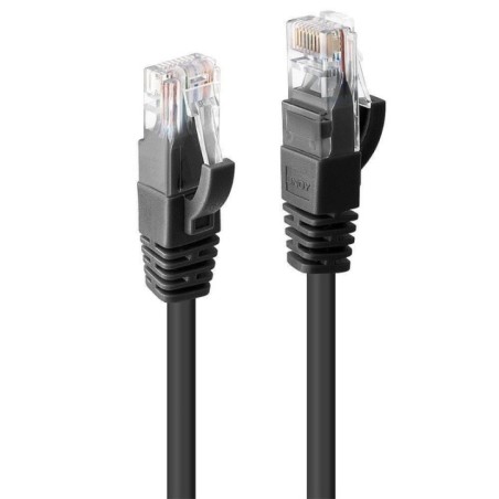 CABLE CAT6 U/UTP 2M/BLACK 48078 LINDY