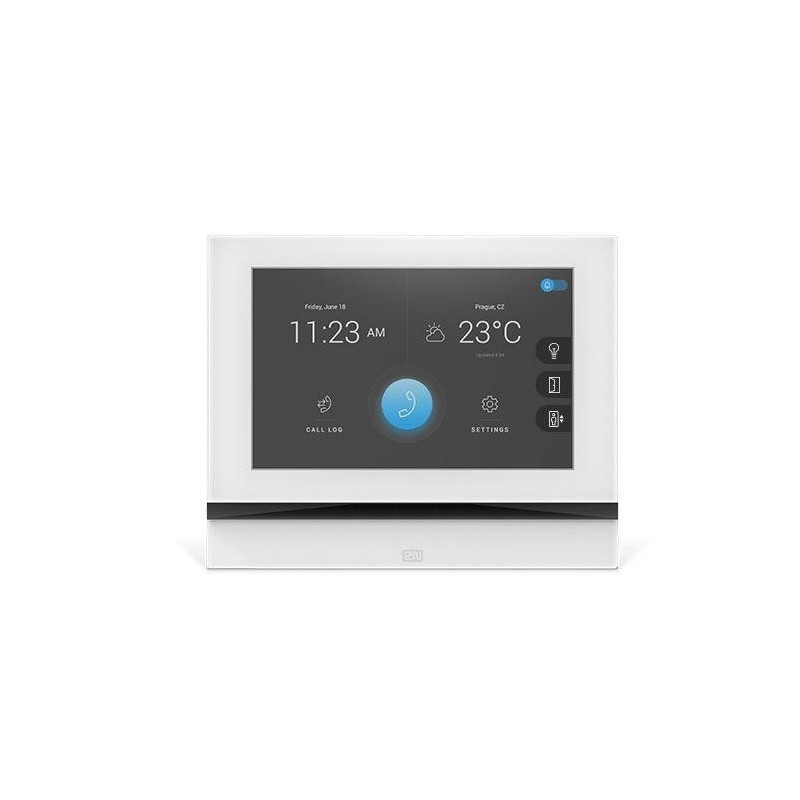 ANSWERING UNIT INDOOR VIEW/TOUCH WHITE 91378601WH 2N