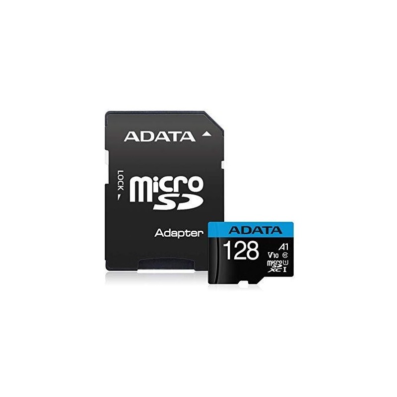 MEMORY MICRO SDXC 128GB W/AD./AUSDX128GUICL10A1-RA1 ADATA