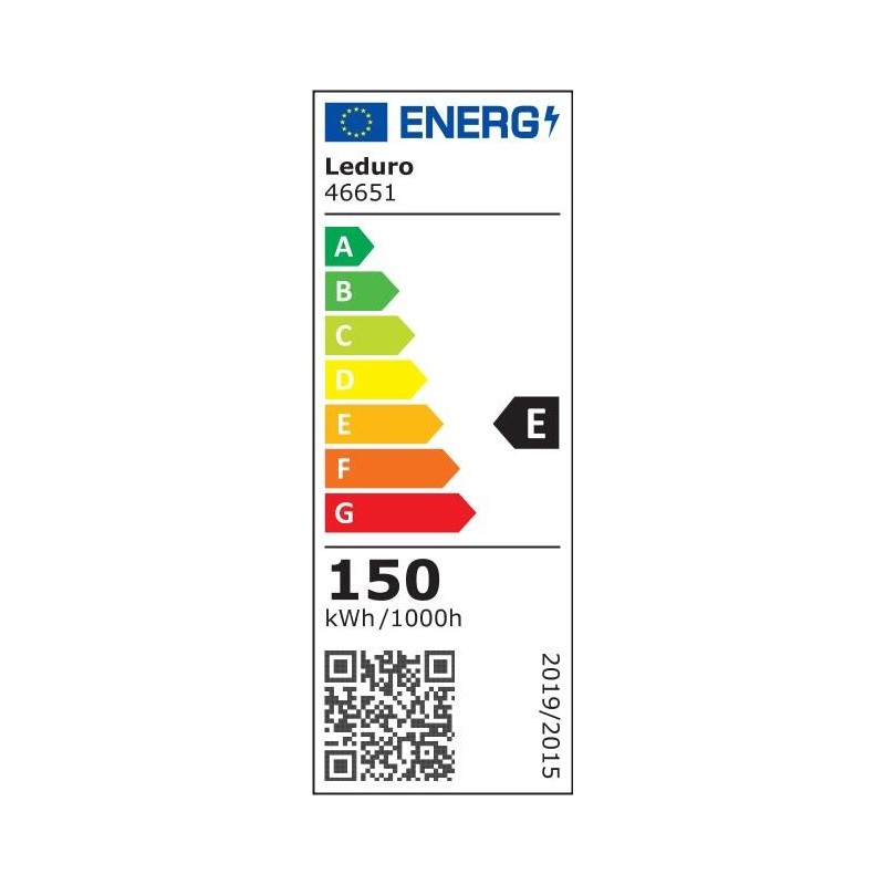 Lamp|LEDURO|Power consumption 150 Watts|Luminous flux 18000 Lumen|4500 K|AC 85-265V|Beam angle 100 degrees|46651