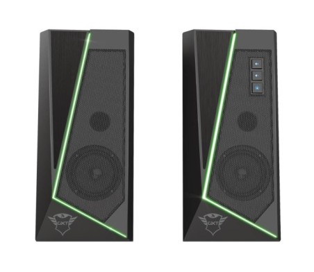 Speaker|TRUST|GXT 609 Zoxa RGB Illuminated Speaker Set|1xUSB 2.0|Black|24070