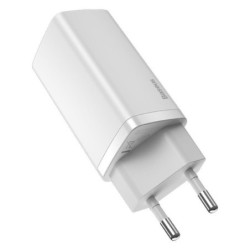 MOBILE CHARGER WALL 65W/WHITE CCGAN2L-B02 BASEUS