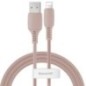 CABLE LIGHTNING TO USB 1.2M/PINK CALDC-04 BASEUS