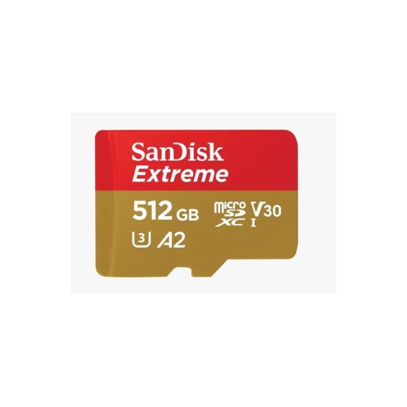 MEMORY MICRO SDXC 512GB UHS-I/W/A SDSQXAV-512G-GN6MA SANDISK