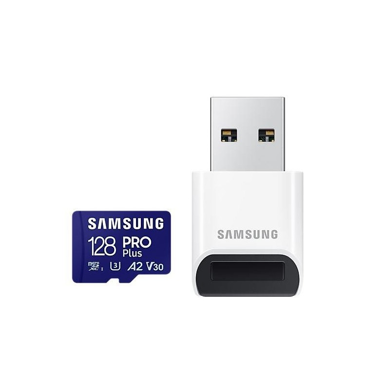 MEMORY MICRO SDXC PRO+ 128GB/W/READER MB-MD128SB/WW SAMSUNG