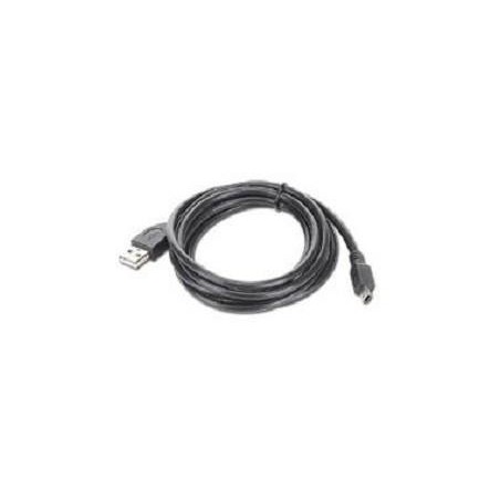 CABLE USB2 AM-MINI 1.8M BLACK/CCP-USB2-AM5P-6 GEMBIRD