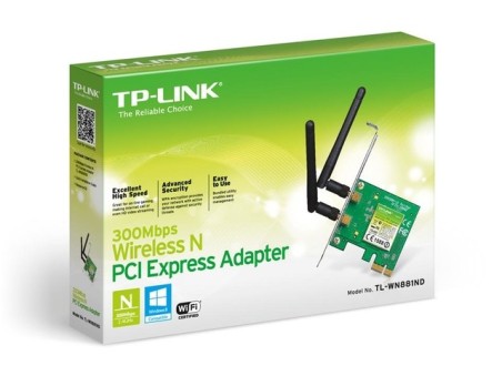 WRL ADAPTER 300MBPS PCIE/TL-WN881ND TP-LINK