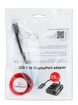 I/O ADAPTER USB-C TO DISPLAYP/A-CM-DPF-01 GEMBIRD