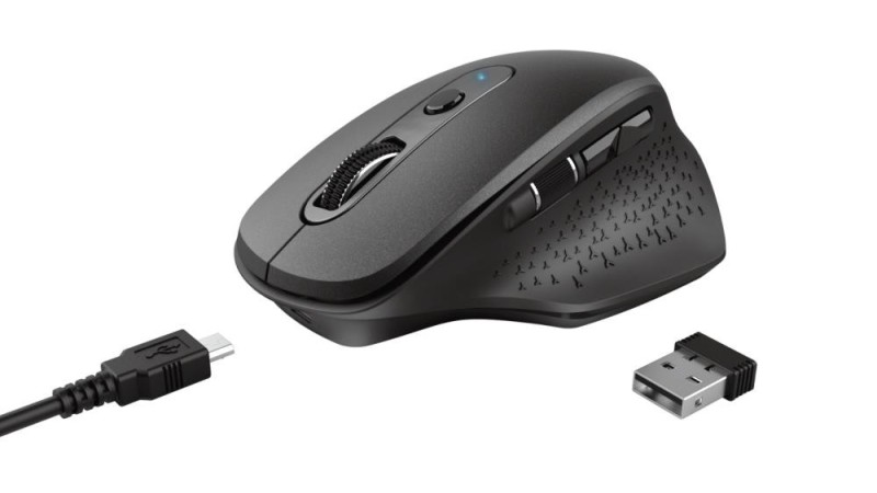 MOUSE USB OPTICAL WRL/OZAA BLACK 23812 TRUST