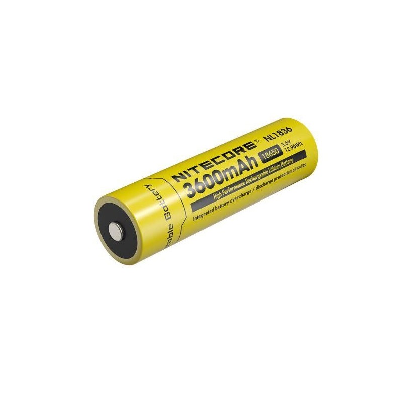 BATTERY RECH. LI-ION 3.6V/NL1836(3600MAH) NITECORE