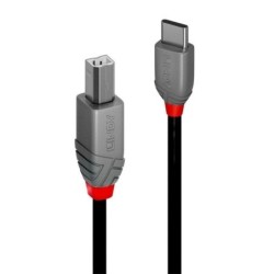 CABLE USB2 C-B 0.5M/ANTHRA 36940 LINDY