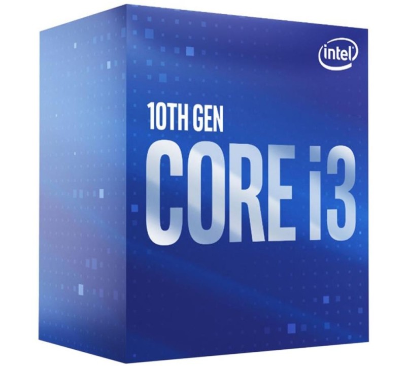 CPU|INTEL|Core i3|i3-10100F|Comet Lake|3600 MHz|Cores 4|6MB|Socket LGA1200|65 Watts|BOX|BX8070110100FSRH8U