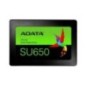 SSD|ADATA|SU650|512GB|SATA 3.0|Write speed 450 MBytes/sec|Read speed 520 MBytes/sec|2,5"|TBW 140 TB|MTBF 2000000 hours|ASU650SS-