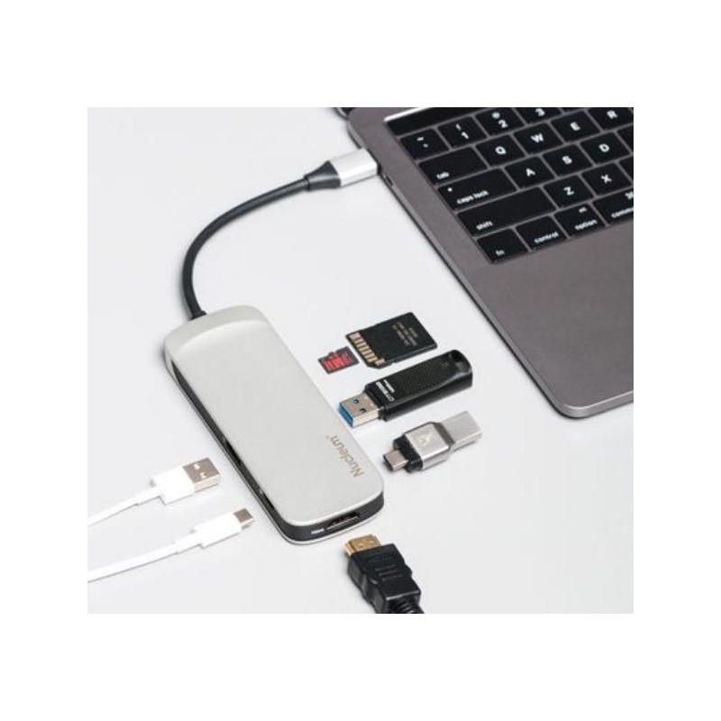 I/O HUB USB-C NUCLEUM/C-HUBC1-SR-EN KINGSTON