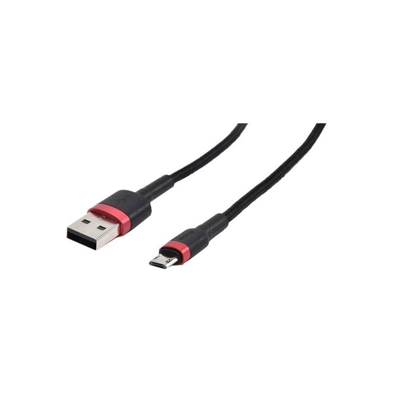 CABLE MICROUSB TO USB 1M/RED/BLACK CAMKLF-B91 BASEUS