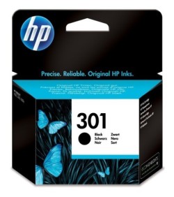 INK CARTRIDGE BLACK NO.301/3ML CH561EE HP