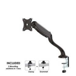 MONITOR ACC DESK MOUNT 10-30"/BLACK NM-D500BLACK NEOMOUNTS