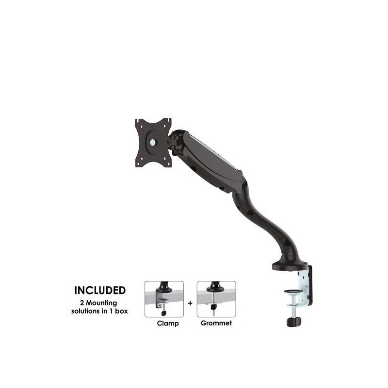 MONITOR ACC DESK MOUNT 10-30"/BLACK NM-D500BLACK NEOMOUNTS