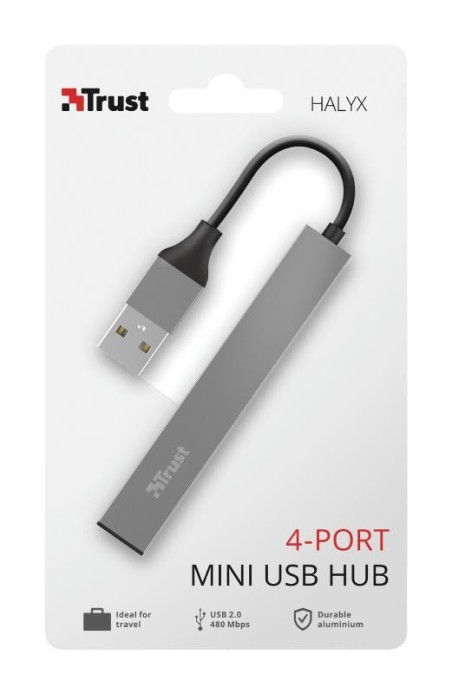 I/O HUB MINI-USB 4PORT/23786 TRUST