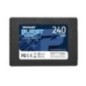 SSD|PATRIOT|Burst Elite|240GB|SATA 3.0|3D NAND|Write speed 320 MBytes/sec|Read speed 450 MBytes/sec|2,5"|TBW 100 TB|PBE240GS25SS