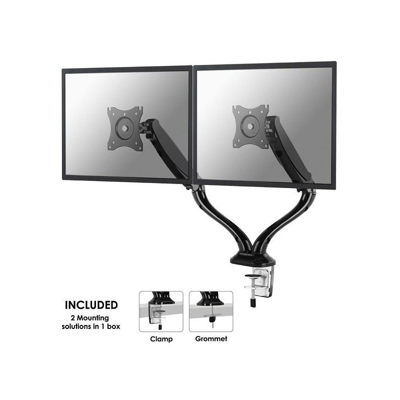 MONITOR ACC DESK MOUNT/10-27" NM-D500DBLACK NEOMOUNTS