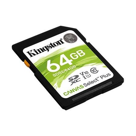 MEMORY SDXC 64GB C10/SDS2/64GB KINGSTON