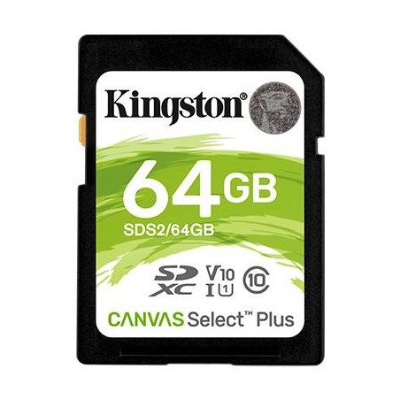 MEMORY SDXC 64GB C10/SDS2/64GB KINGSTON