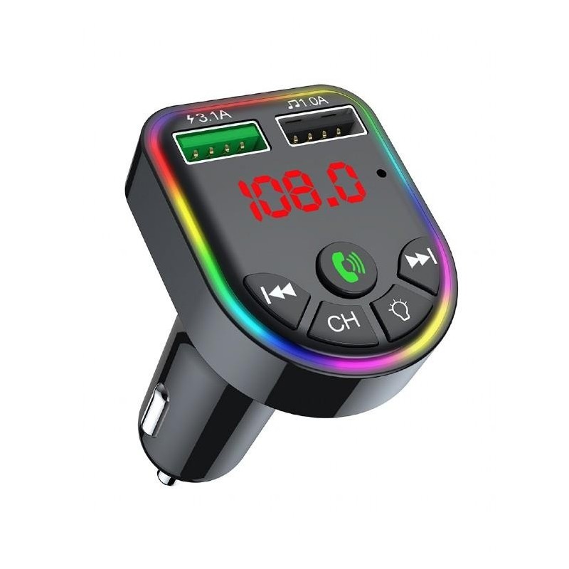 MOBILE CHARGER CAR USB 3IN1/FM TRANSMITTER BTT-05 GEMBIRD