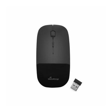 MOUSE USB OPTICAL WRL/BLACK MROS215 MEDIARANGE