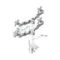 TV SET ACC DESK MOUNT SILVER/10-26" FPMA-D935D4 NEOMOUNTS