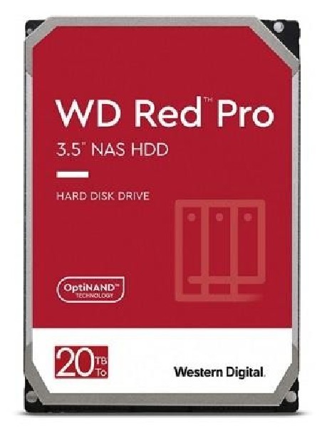 HDD|WESTERN DIGITAL|Red Pro|20TB|SATA|512 MB|7200 rpm|3,5"|WD201KFGX