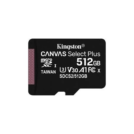 MEMORY MICRO SDXC 512GB UHS-I/W/ADAPTER SDCS2/512GB KINGSTON