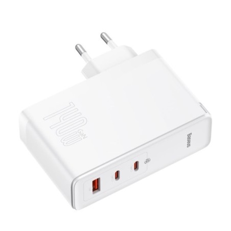 MOBILE CHARGER WALL 140W/WHITE CCGP100202 BASEUS