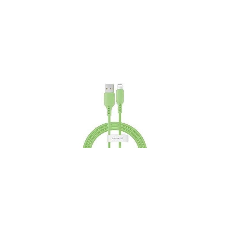 CABLE LIGHTNING TO USB 1.2M/GREEN CALDC-06 BASEUS