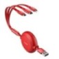 CABLE USB TO 3IN1 1.2M/RED CAMLT-JH09 BASEUS