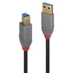 CABLE USB3.2 A-B 2M/ANTHRA 36742 LINDY